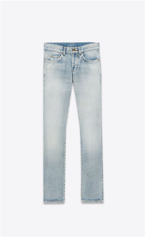 women ysl jeans|saint laurent slim fit jeans.